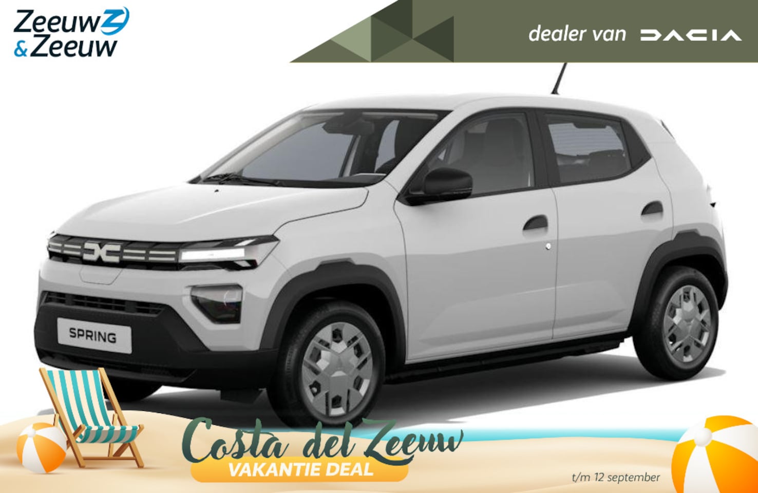 Dacia Spring - Essential 70 | inclusief gratis 7 jaar garantie tot 140.000km | Financier vanaf 2,9 % rent - AutoWereld.nl