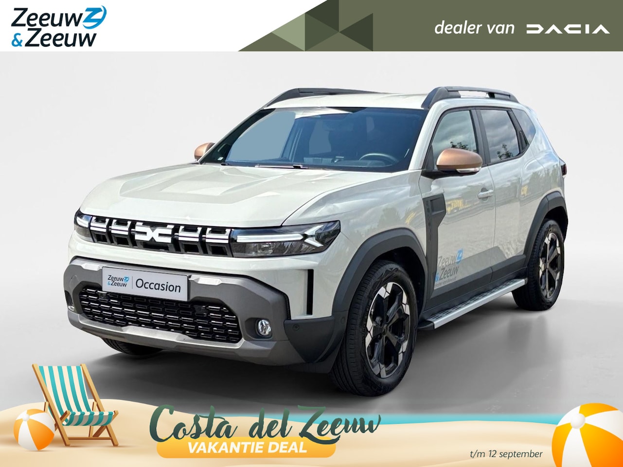 Dacia Duster - 140PK Hybrid Extreme Automaat | DEMO | Pack Winter | 18" Lichtmetalen Velgen | Treeplanken - AutoWereld.nl