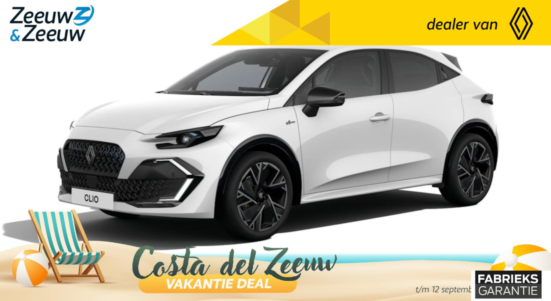 Renault Clio - Hybrid 160 esprit Alpine | NU met €1.800,- Zeeuw & Zeeuw voorraadkorting  | 5 jaar Gratis - AutoWereld.nl