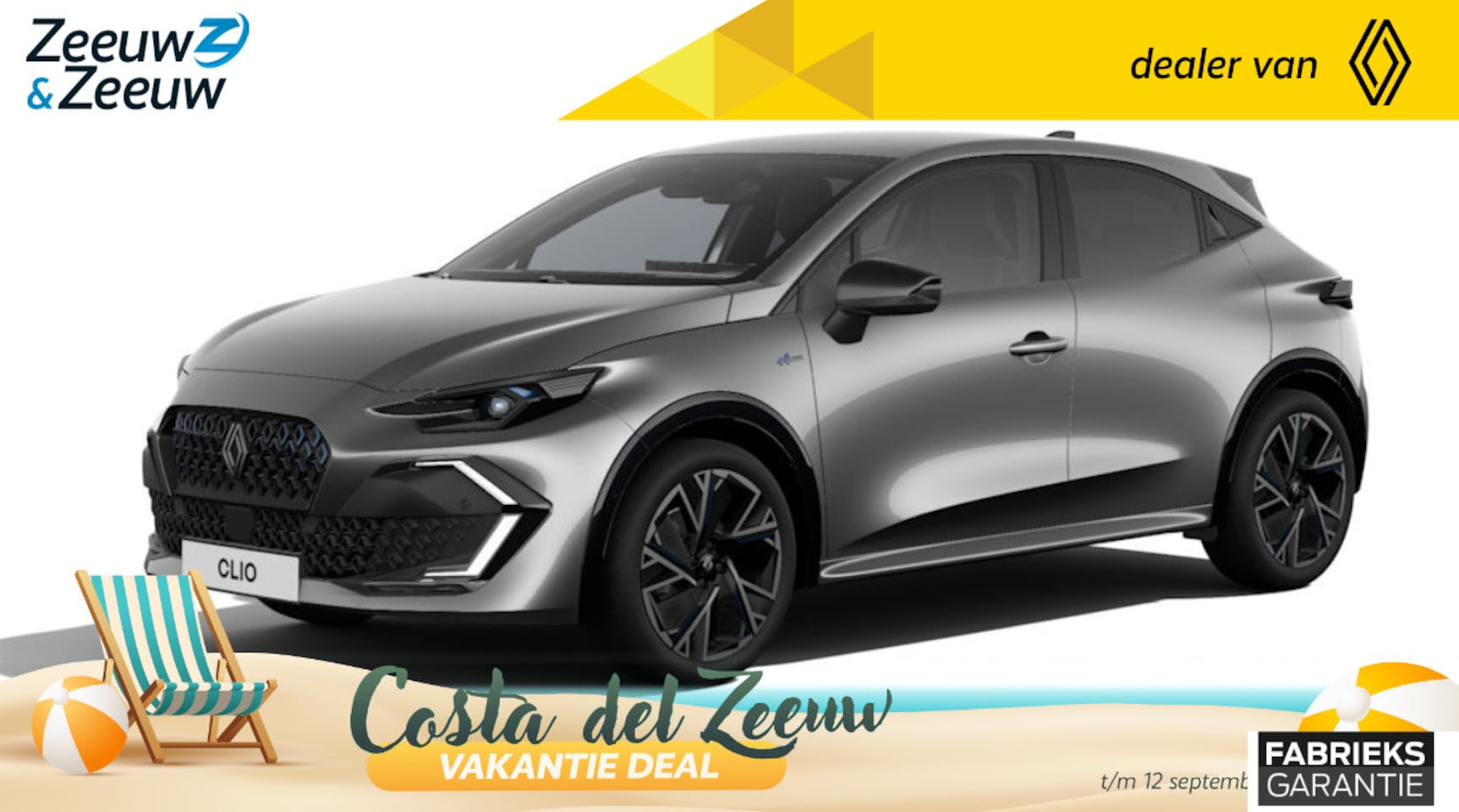 Renault Clio - Hybrid 160 esprit Alpine | NU met €1.800,- Zeeuw & Zeeuw voorraadkorting | 5 jaar Gratis G - AutoWereld.nl