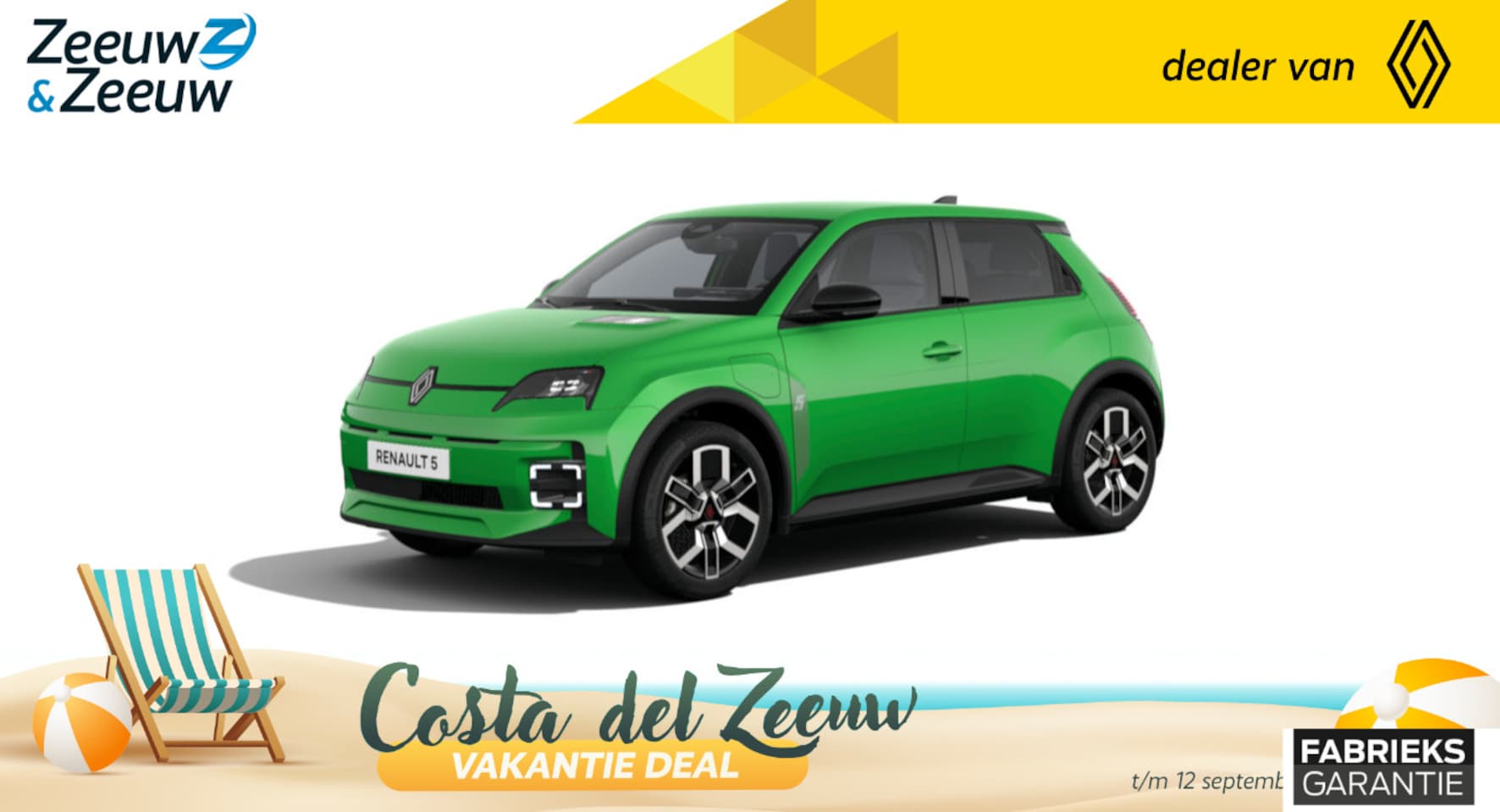 Renault 5 - Comfort Range Techno 150 pk | NU met €1.800,- Zeeuw & Zeeuw voorraadkorting en met GRATIS - AutoWereld.nl