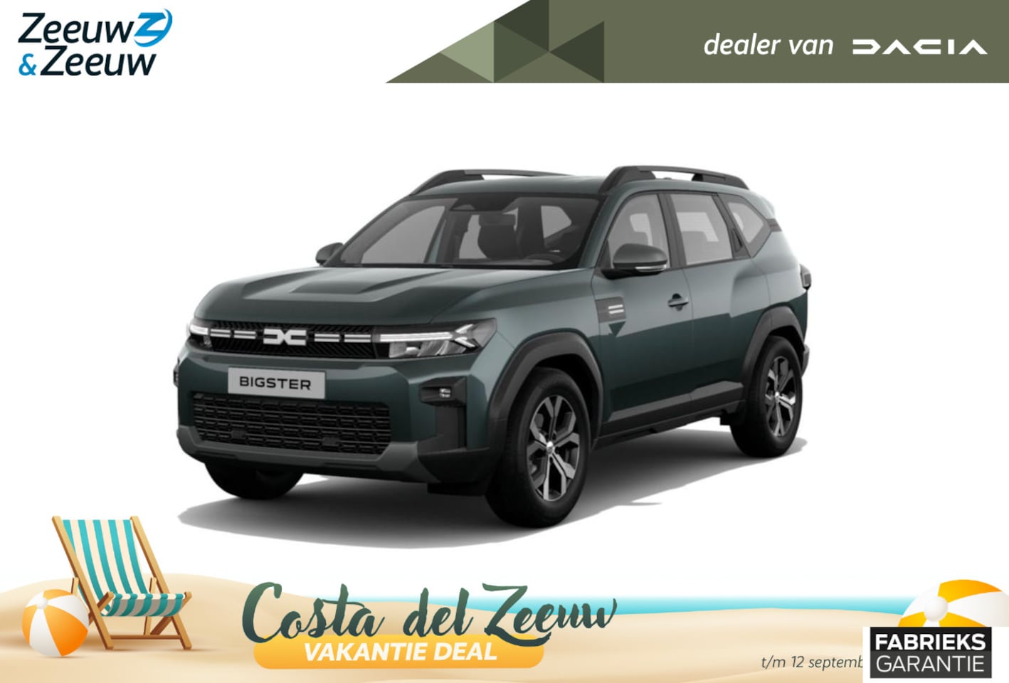 Dacia Bigster - Mild Hybrid 140 Expression Nu nieuw te bestellen | Financier vanaf 2,9% rente | Diverse mo - AutoWereld.nl