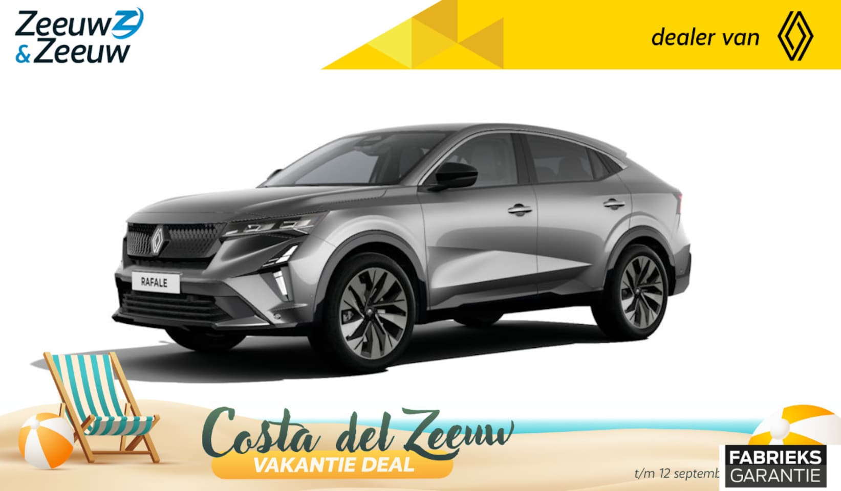 Renault Rafale - Techno E-Tech full hybrid 200 | NU met €7300,- Zeeuw & Zeeuw voorraadkorting en met GRATIS - AutoWereld.nl