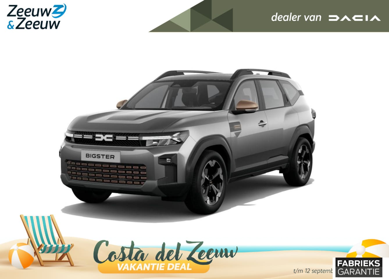 Dacia Bigster - (Zeeuw & Zeeuw Private Lease Actie v.a. € 590,-) Mild Hybrid 140 Extreme Uit voorraad leve - AutoWereld.nl