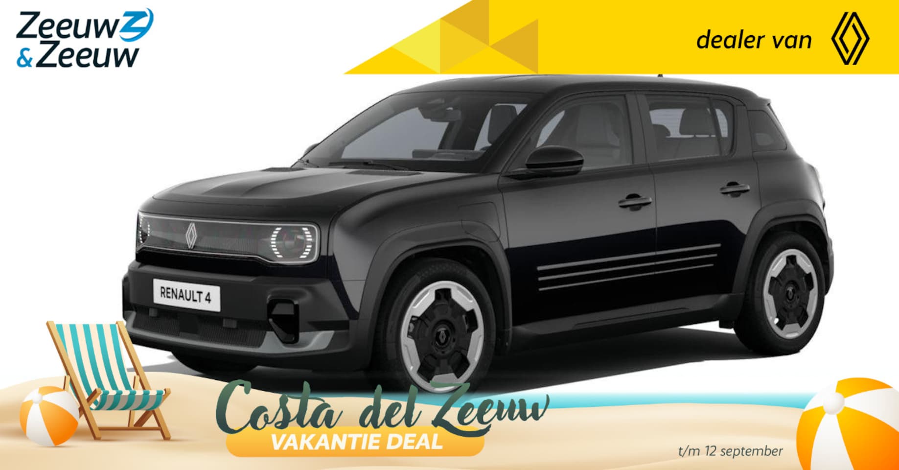 Renault 4 - (Zeeuw & Zeeuw Private Lease Actie v.a. € 420,-) Evolution Urban Range | Wij maken graag e - AutoWereld.nl