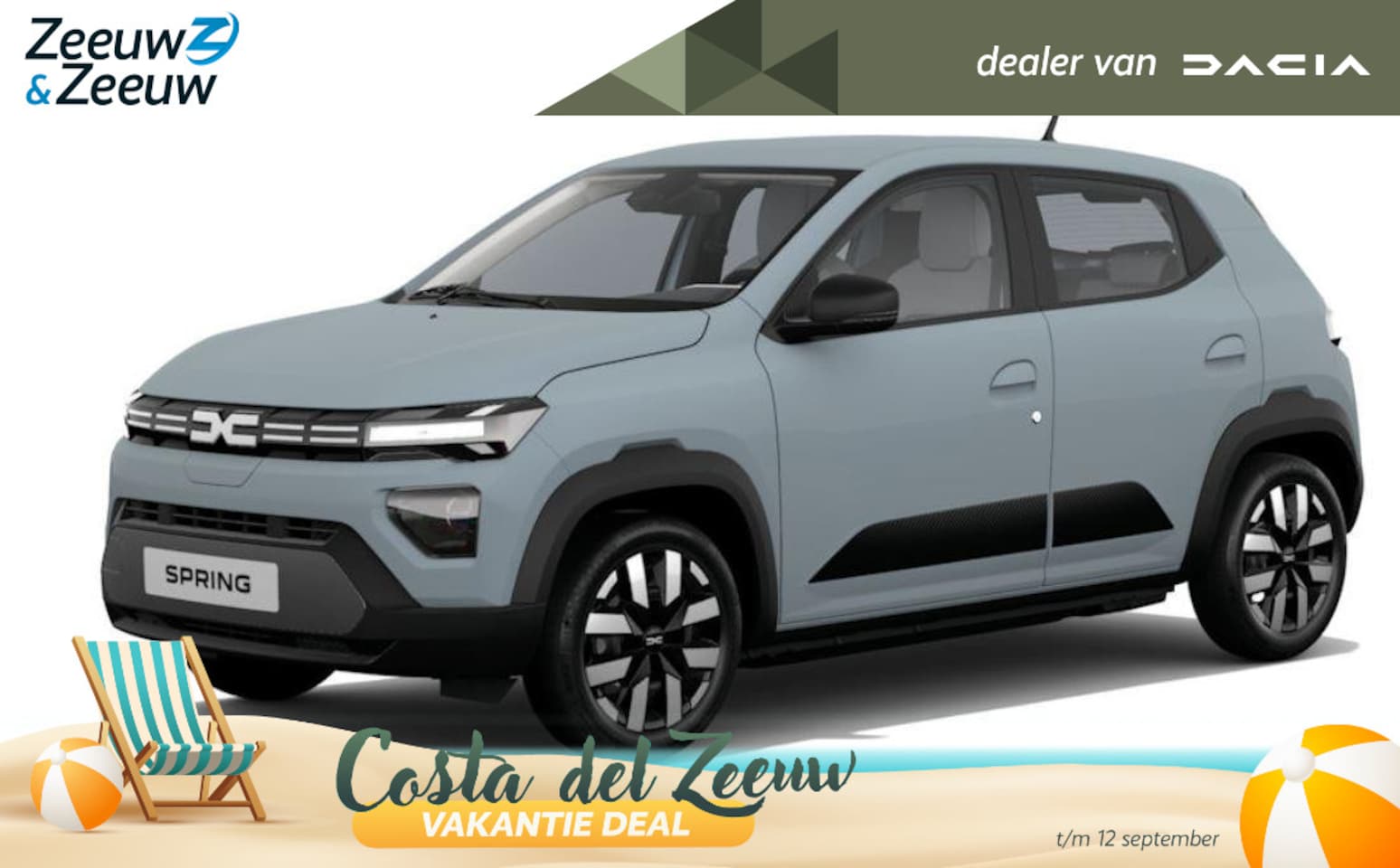 Dacia Spring - Expression 70 | Inclusief gratis 7 jaar garantie tot 140.000km | Financier vanaf 2,9 % ren - AutoWereld.nl