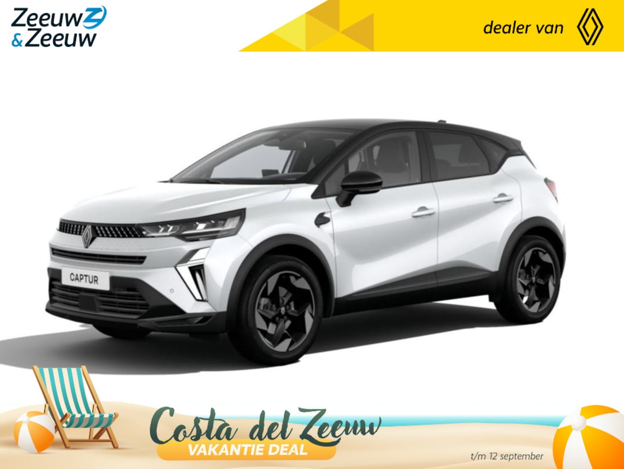 Renault Captur - (Zeeuw & Zeeuw Private Lease Actie v.a. € 497,-) E-Tech full hybrid 160 techno | Wij maken - AutoWereld.nl