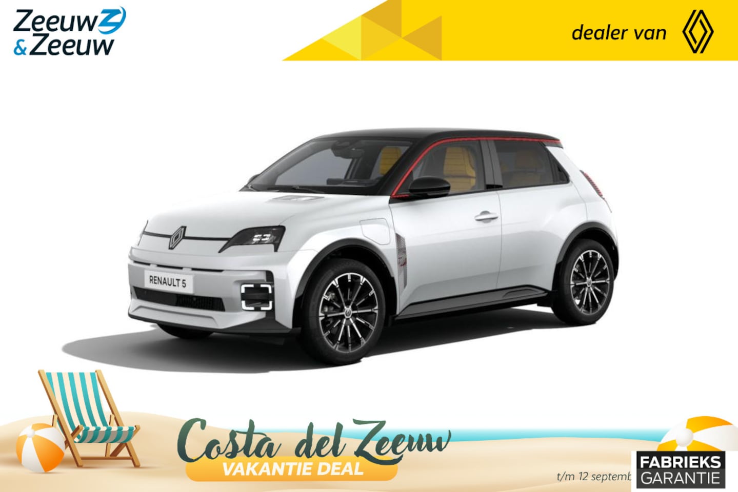 Renault 5 - Urban Range Iconic Cinq 120 pk | NU met €1.800,- Zeeuw & Zeeuw voorraadkorting en met GRAT - AutoWereld.nl