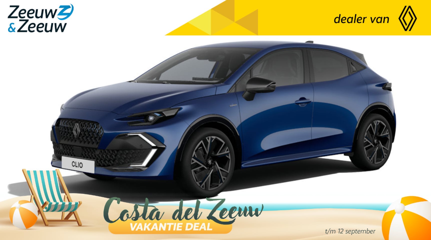 Renault Clio - (Zeeuw & Zeeuw Private Lease Actie v.a. € 473,-) Hybrid 160 esprit Alpine | Wij maken graa - AutoWereld.nl