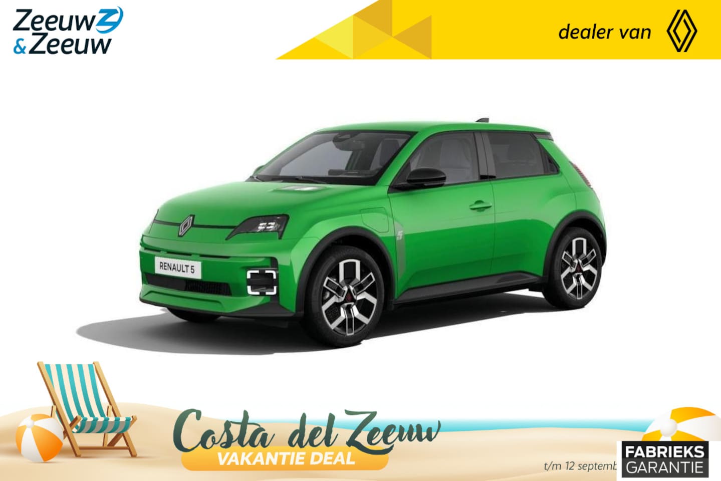 Renault 5 - (Z&Z Renault Private Lease vanaf €470,-) urban range techno 40 kWh | Auto van het Jaar 202 - AutoWereld.nl