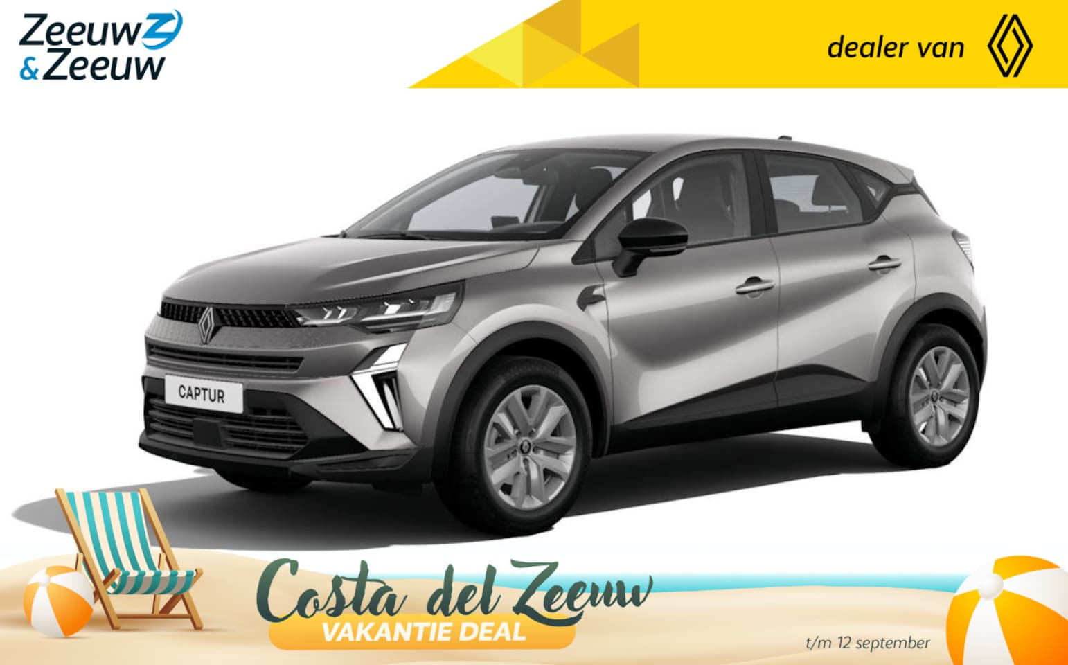 Renault Captur - E-Tech full hybrid 160 evolution | Nu leverbaar met €2.500,- EXTRA Zeeuw & Zeeuw korting e - AutoWereld.nl