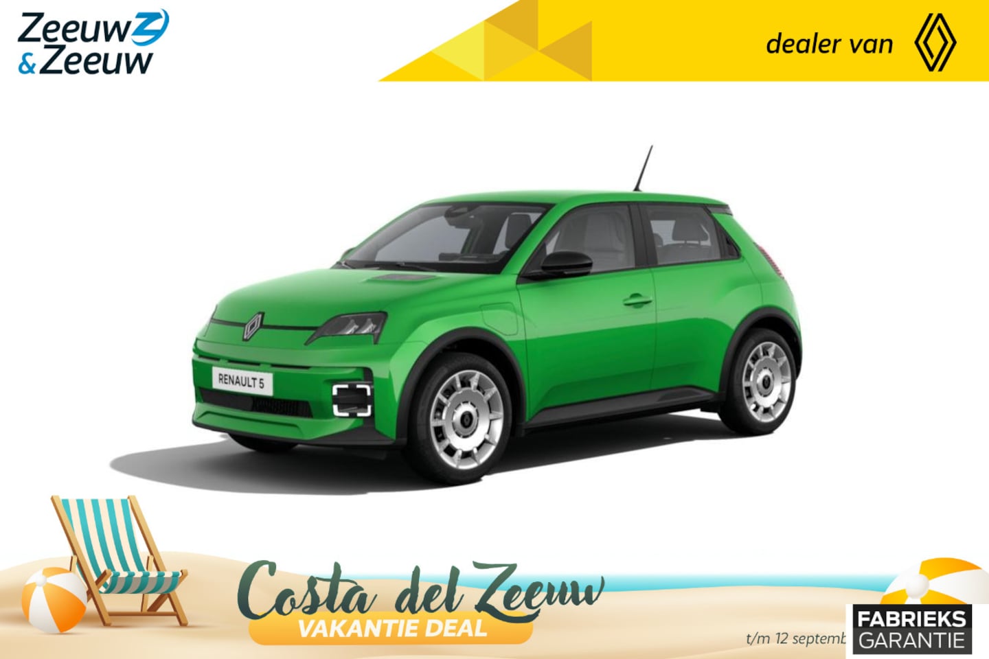 Renault 5 - urban range evolution 40 kWh | NU met €1.800,- Zeeuw & Zeeuw voorraadkorting en met GRATIS - AutoWereld.nl
