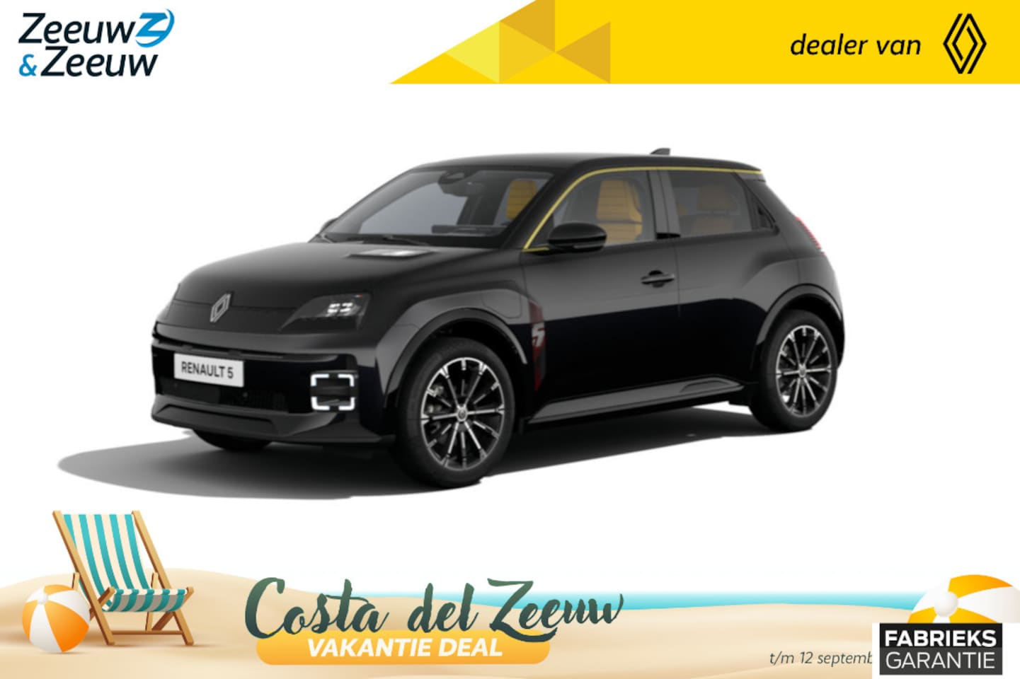 Renault 5 - (Z&Z Renault Private Lease actie v.a. € 531,-) Comfort Range Iconic cinq | Auto van het Ja - AutoWereld.nl
