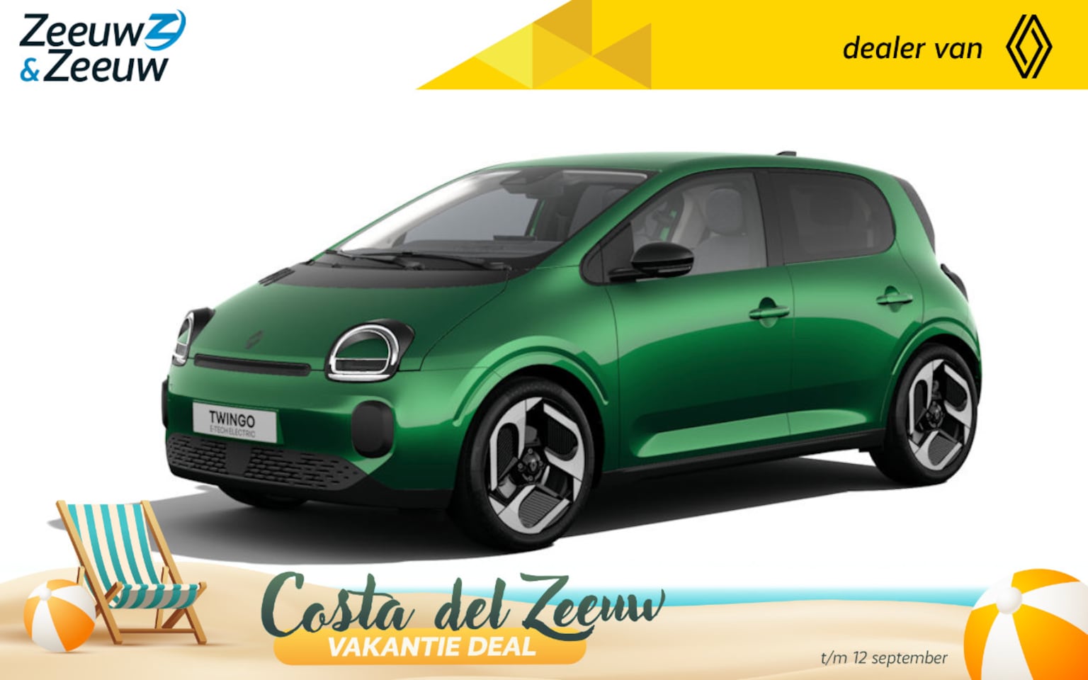 Renault Twingo - (Zeeuw & Zeeuw Private Lease Actie v.a. € 386,-) urban range techno | Wij maken graag een - AutoWereld.nl