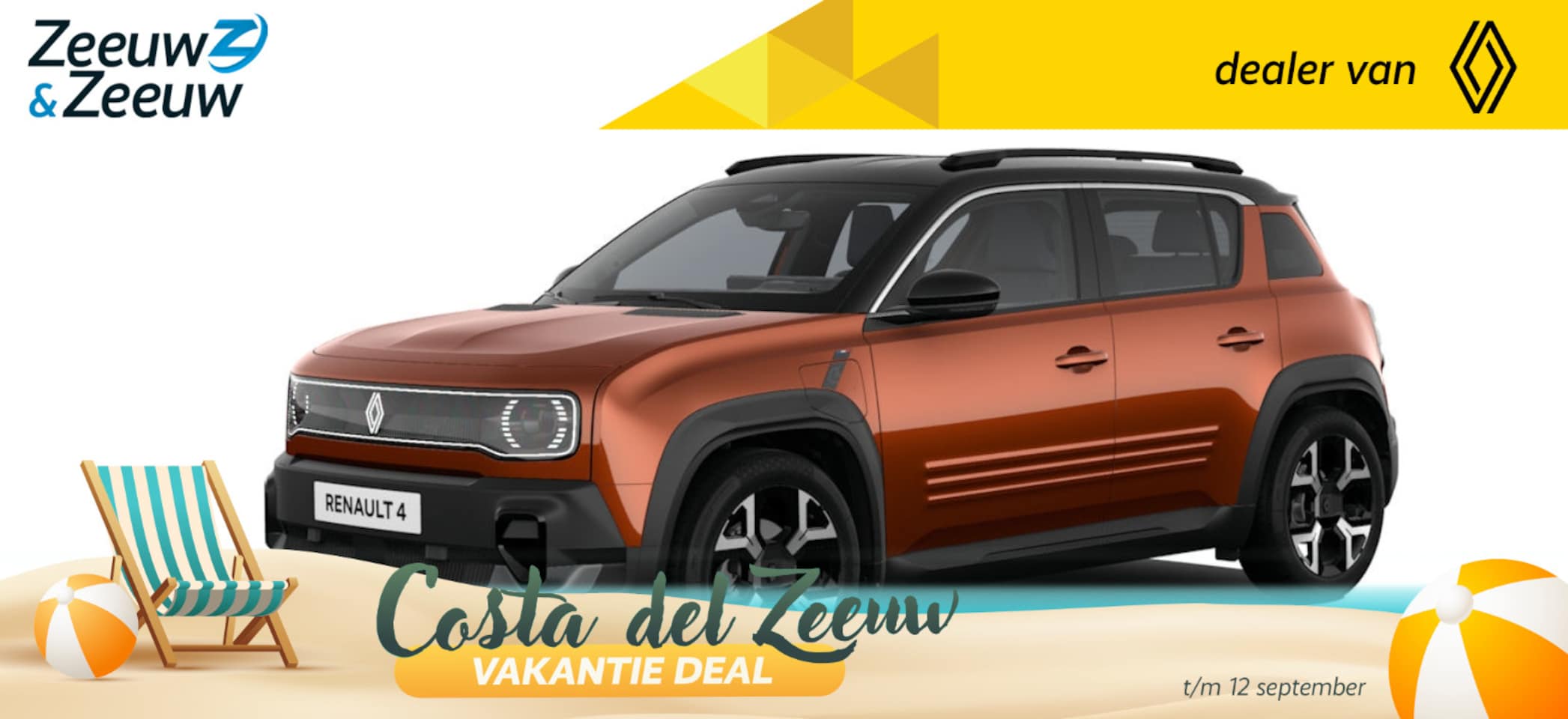 Renault 4 - Techno comfort range | Profiteer nu van €1.800,- Zeeuw & Zeeuw voorraadkorting | NU met GR - AutoWereld.nl