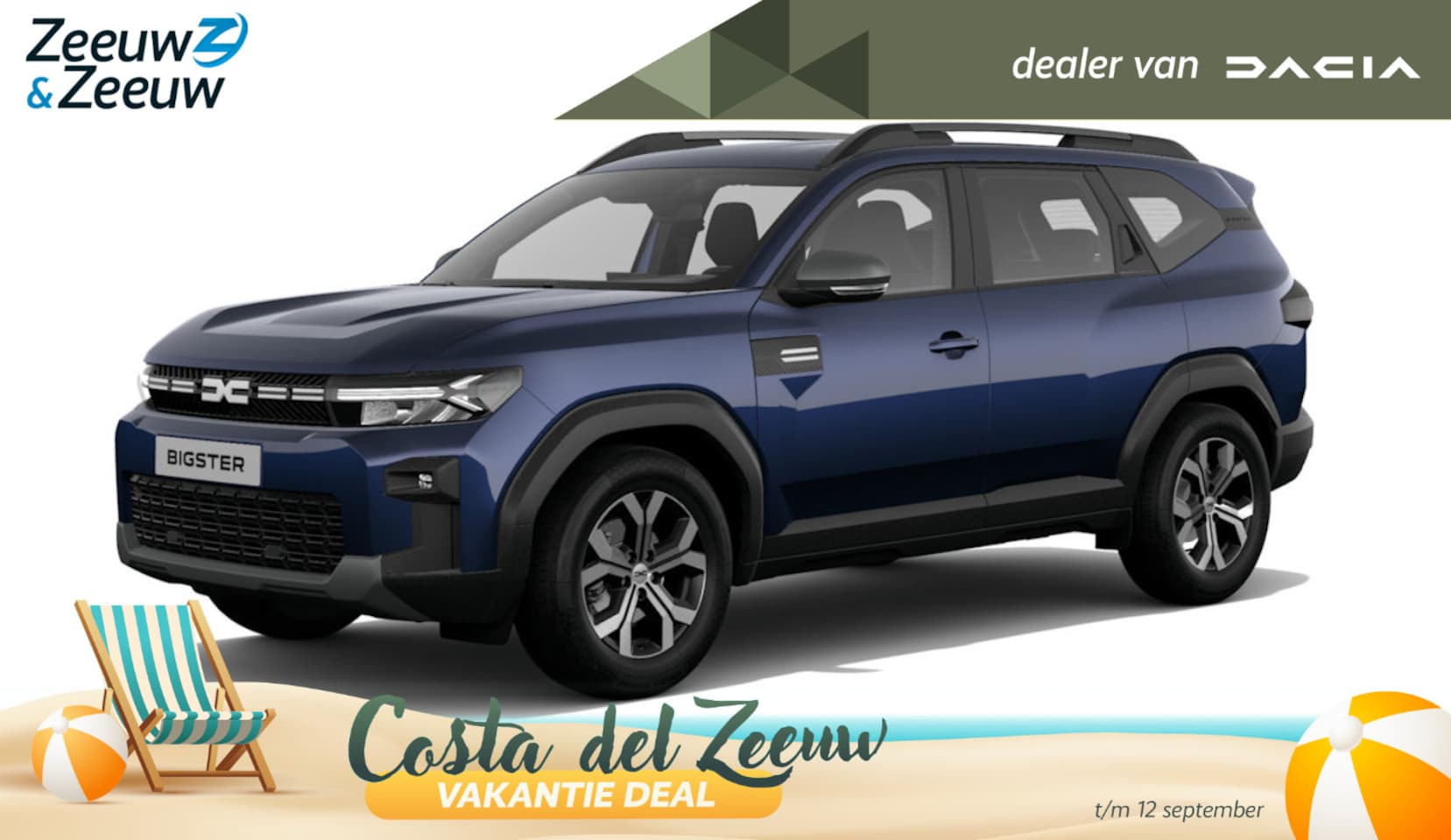 Dacia Bigster - Mild Hybrid 140 Expression Nu leverbaar met € 2.000,- Voorraadkorting | Actiefinanciering - AutoWereld.nl