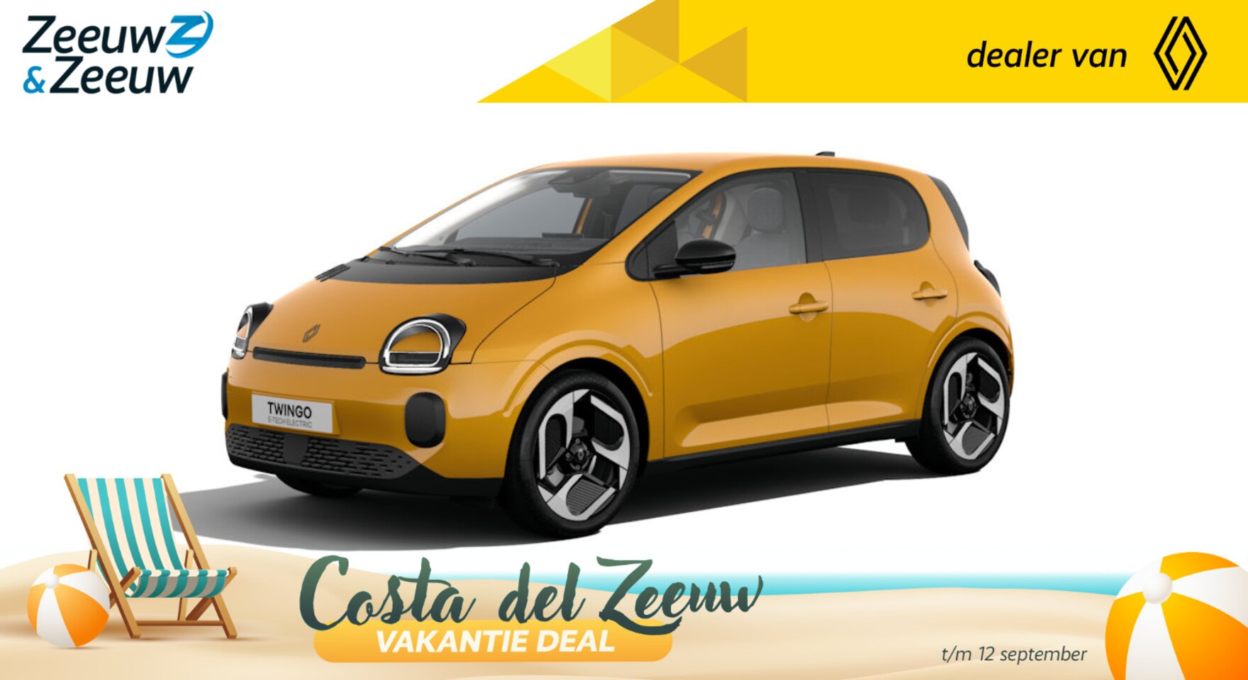 Renault Twingo - (Zeeuw & Zeeuw Relax Plan v.a. €190,- per maand) urban range techno l Wij maken graag een - AutoWereld.nl