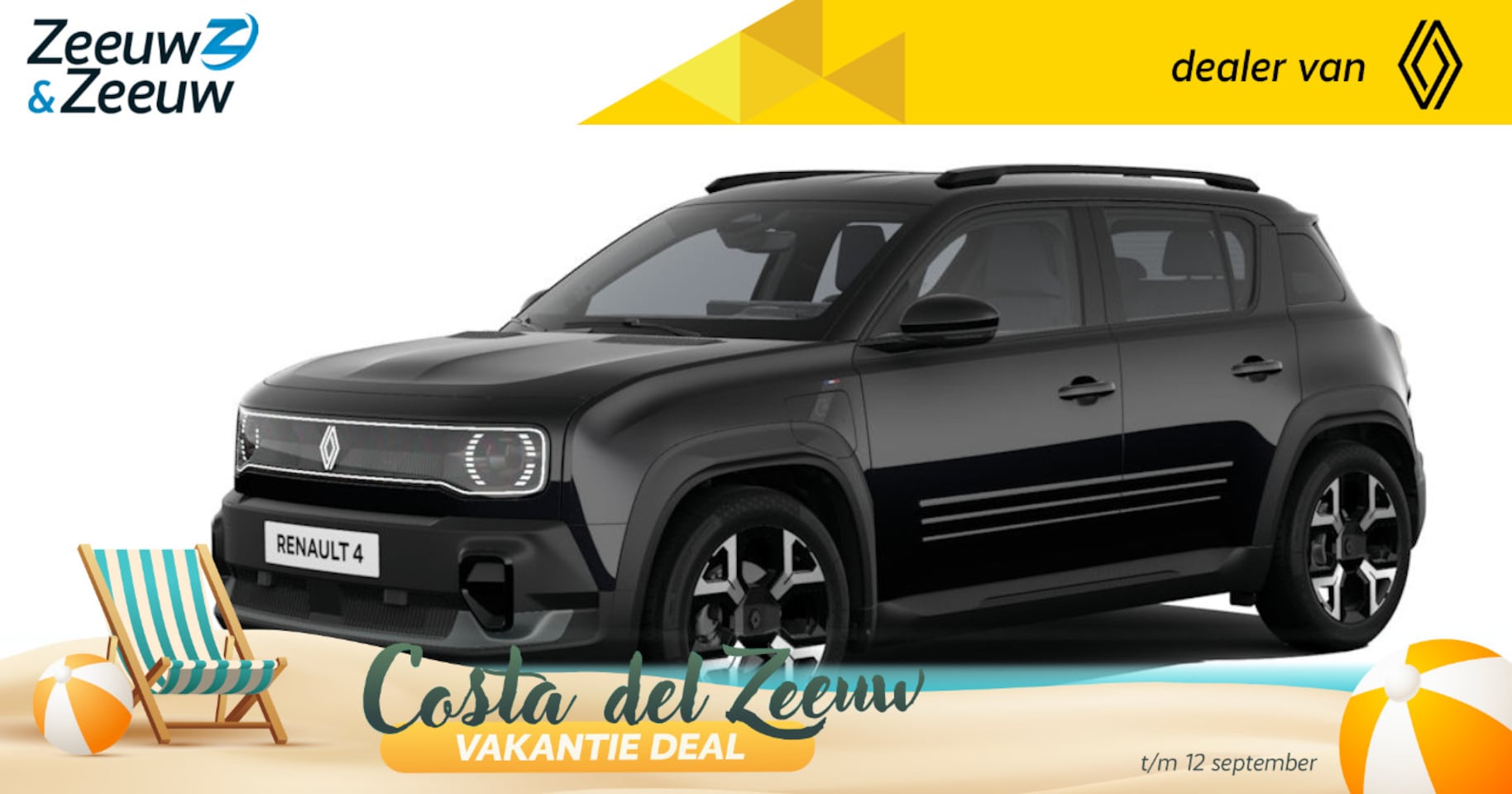 Renault 4 - Techno comfort range | Profiteer nu van €4.500,- Zeeuw & Zeeuw voorraadkorting | NU met GR - AutoWereld.nl