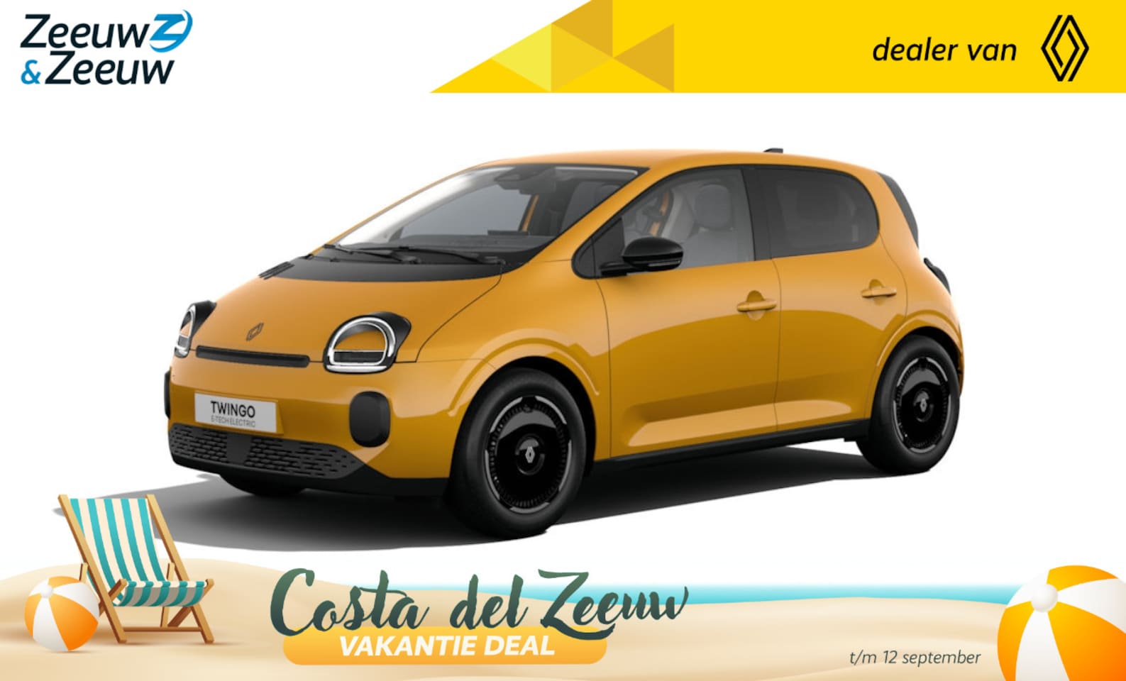 Renault Twingo - (Zeeuw & Zeeuw RELAX PLAN v.a. € 190,- Per maand!!!) urban range techno urban range techno - AutoWereld.nl