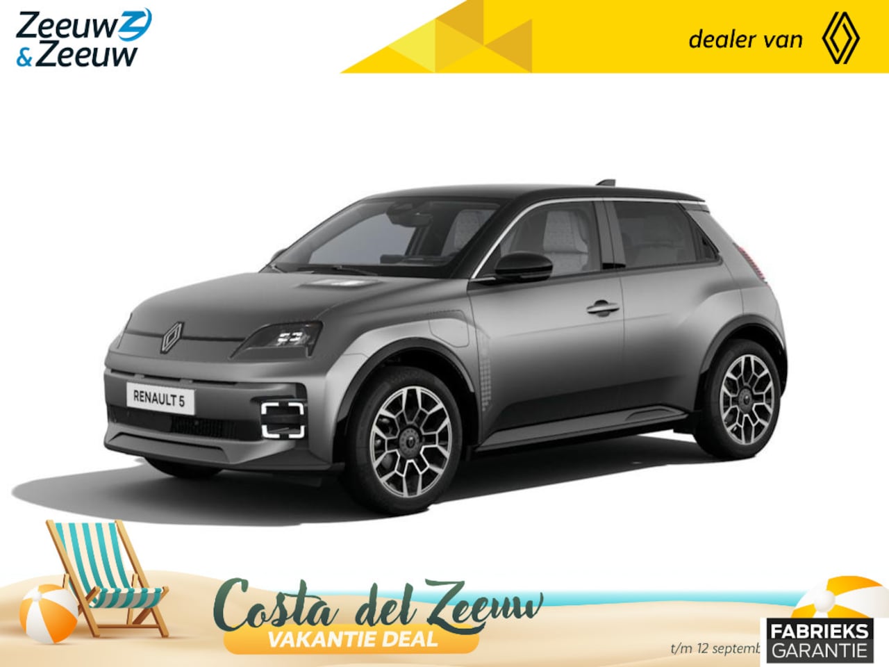 Renault 5 - comfort range Roland-Garros 52 kWh | NU met €1.800,- Zeeuw & Zeeuw voorraadkorting en met - AutoWereld.nl