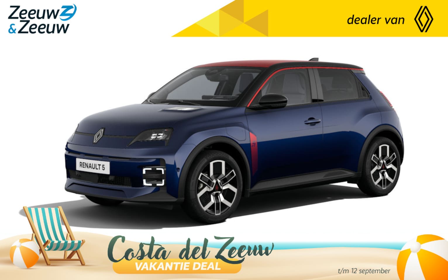 Renault 5 - comfort range techno 52 kWh | Nu met € 4.200,- Zeeuw & Zeeuw voorraadkorting OP=OP | + 5 j - AutoWereld.nl