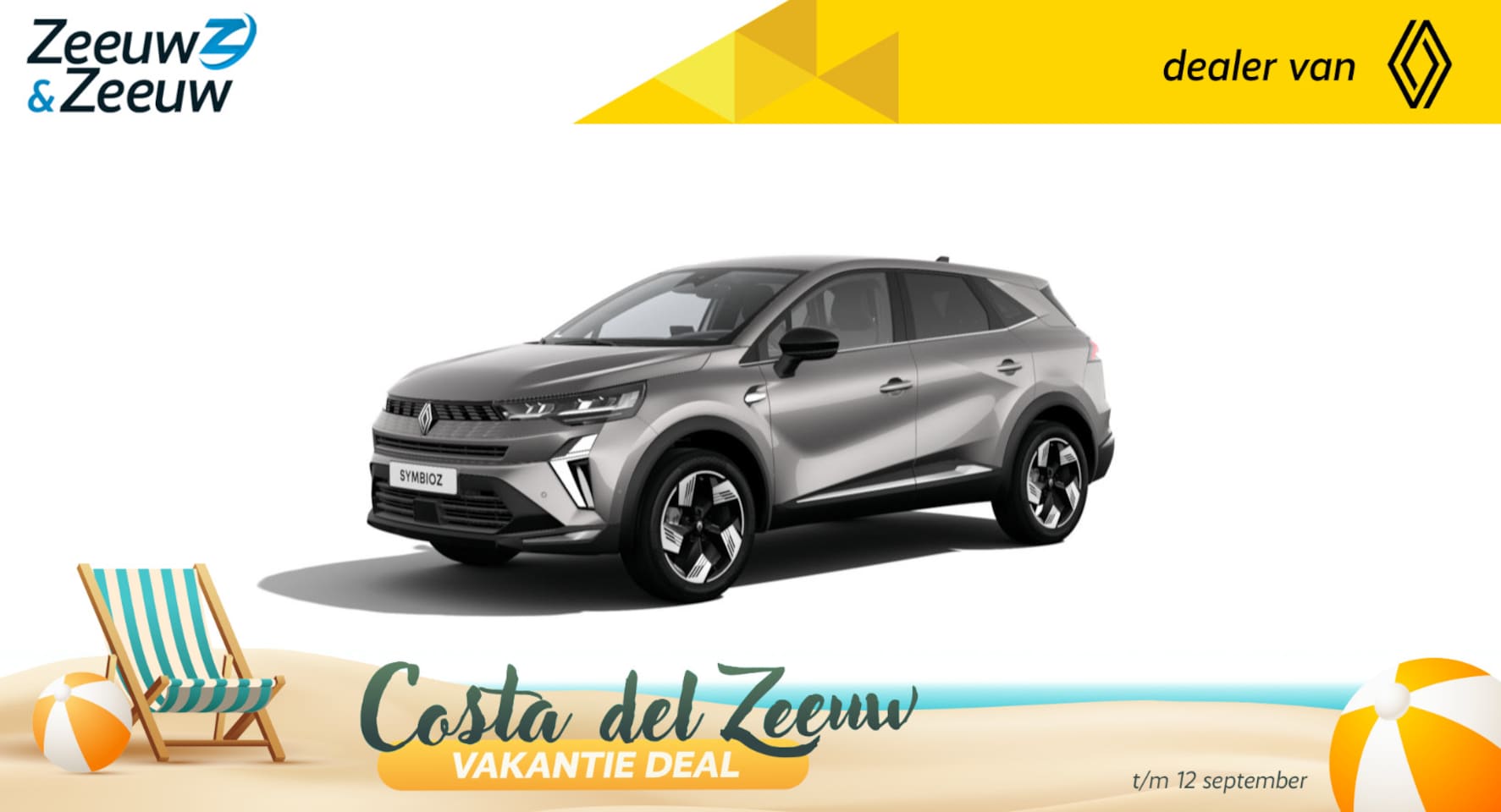 Renault Symbioz - E-Tech full hybrid 160 techno | Nu leverbaar met €2.500,- EXTRA Zeeuw & Zeeuw voorraadkort - AutoWereld.nl
