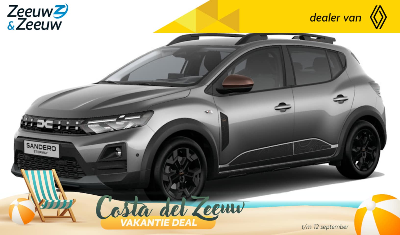 Dacia Sandero Stepway - TCe 110 limited edition 2X uit voorraad leverbaar met € 2.000,- en gratis 7 jaar garantie - AutoWereld.nl