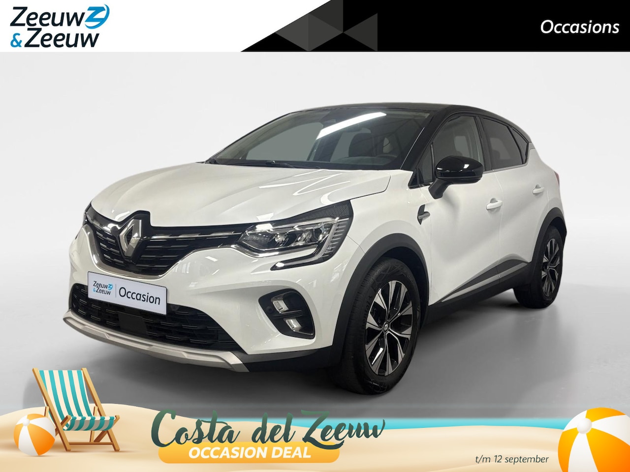 Renault Captur - 1.6 E-Tech full hybrid 145 techno AUTOMAAT NAVI AIRCO CAMERA CRUISE CONTROLE HOGE INSTAP L - AutoWereld.nl