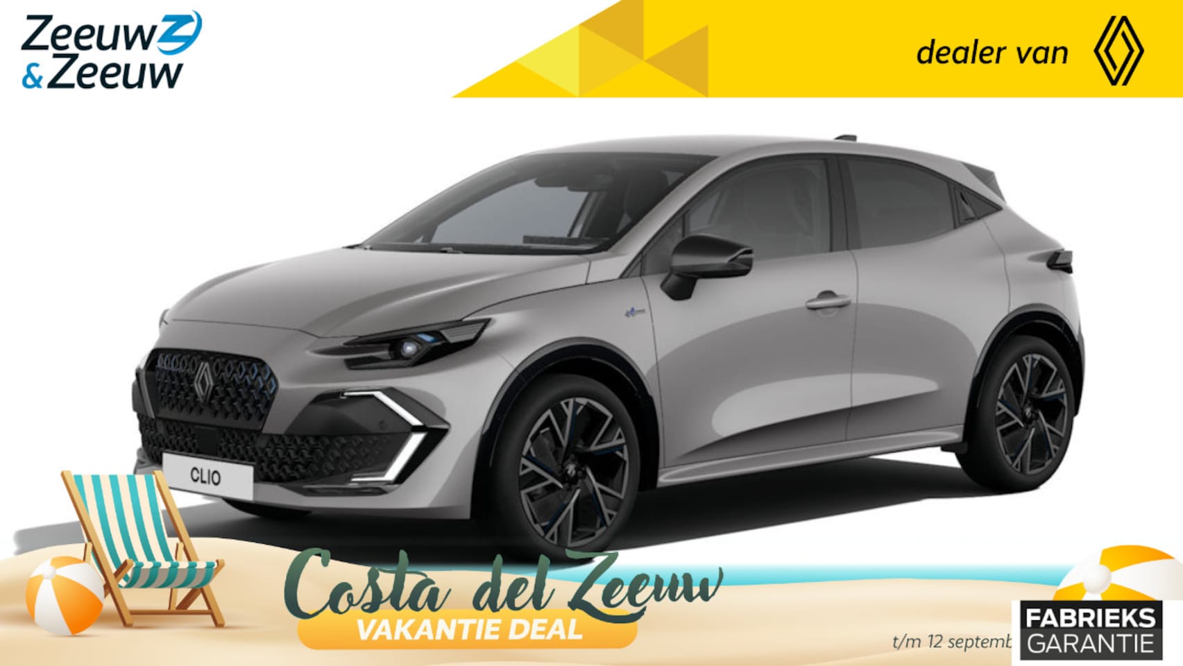 Renault Clio - Hybrid 160 esprit Alpine | NU met €1.800,- Zeeuw & Zeeuw voorraadkorting | 5 jaar Gratis G - AutoWereld.nl