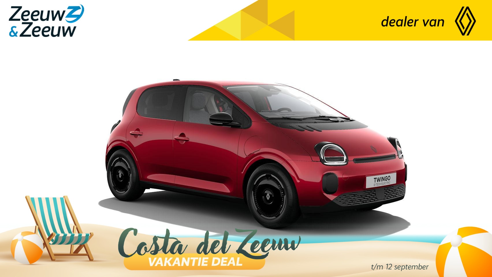 Renault Twingo - urban range techno 27.5 kWh | NU TE BESTELLEN MET €500,- INTRODUCTIEVOORDEEL!!! NU MET Zee - AutoWereld.nl