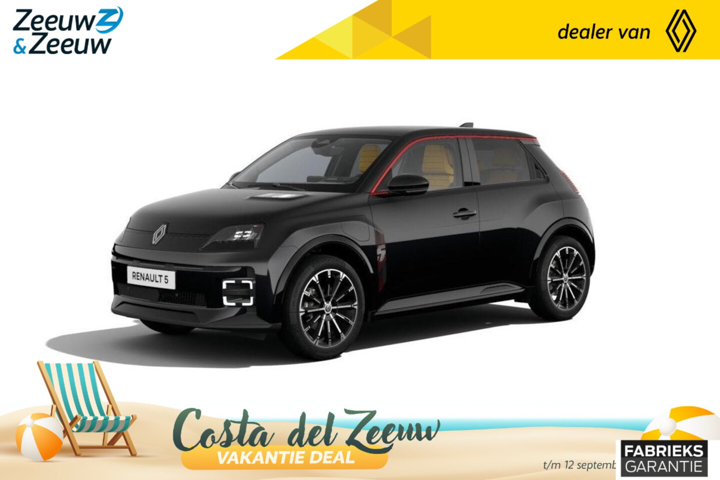 Renault 5 - (Z&Z Renault Private Lease actie vanaf € 486,-) urban range iconic cinq 40 kWh | Auto van - AutoWereld.nl