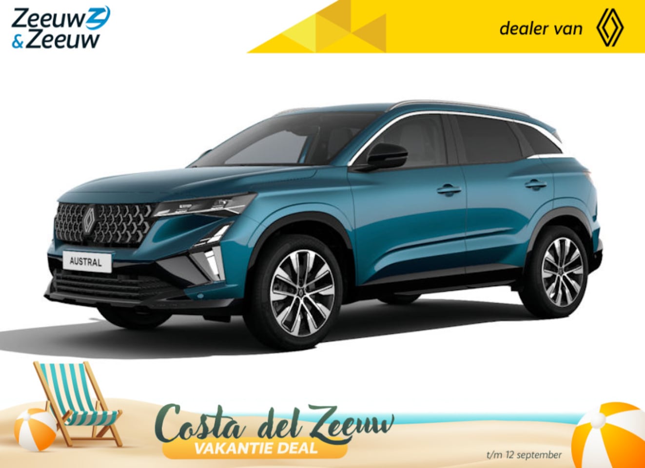Renault Austral - techno full hybrid E-Tech 200 OP VOORRAAD NU MET €3.000,- KORTING OP=OP en met GRATIS 5 j - AutoWereld.nl