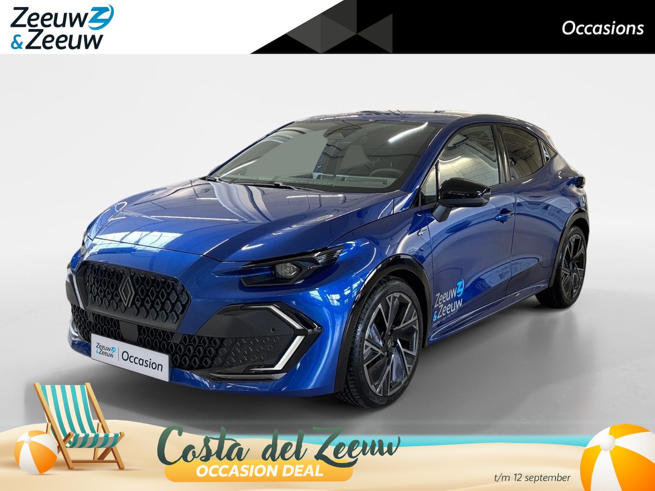 Renault Clio - 1.8 Hybrid 160 esprit Alpine AUTOMAAT STOELVERWARMING STUURVERWARMING NAVI APPLE CARPLAY A - AutoWereld.nl