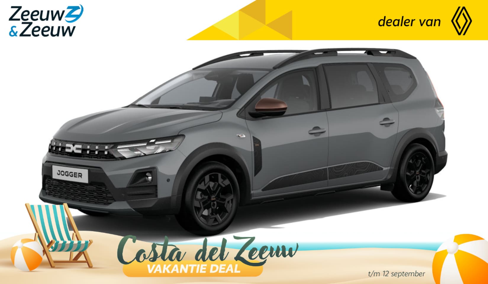 Dacia Jogger - 1.0 TCe 110 limited edition 7p. | Gratis 7 jaar fabrieksgarantie tot 140.000km | Dacia Go - AutoWereld.nl