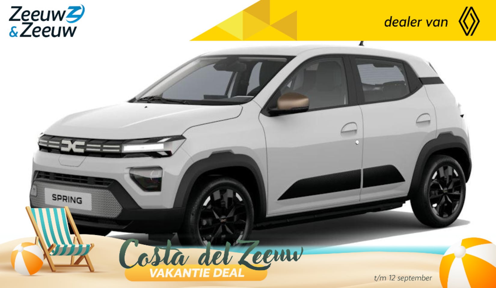 Dacia Spring - Extreme 100 | Wij maken graag een Private Lease offerte op maat voor u! | - AutoWereld.nl