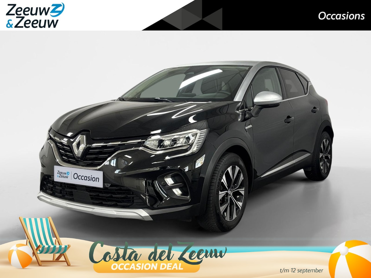 Renault Captur - 1.6 E-Tech Hybrid 145 Intens AUTOMAAT AIRCO CLIMATE LM VELGEN  9.3 INCH SCHERM DIGITALE CO - AutoWereld.nl