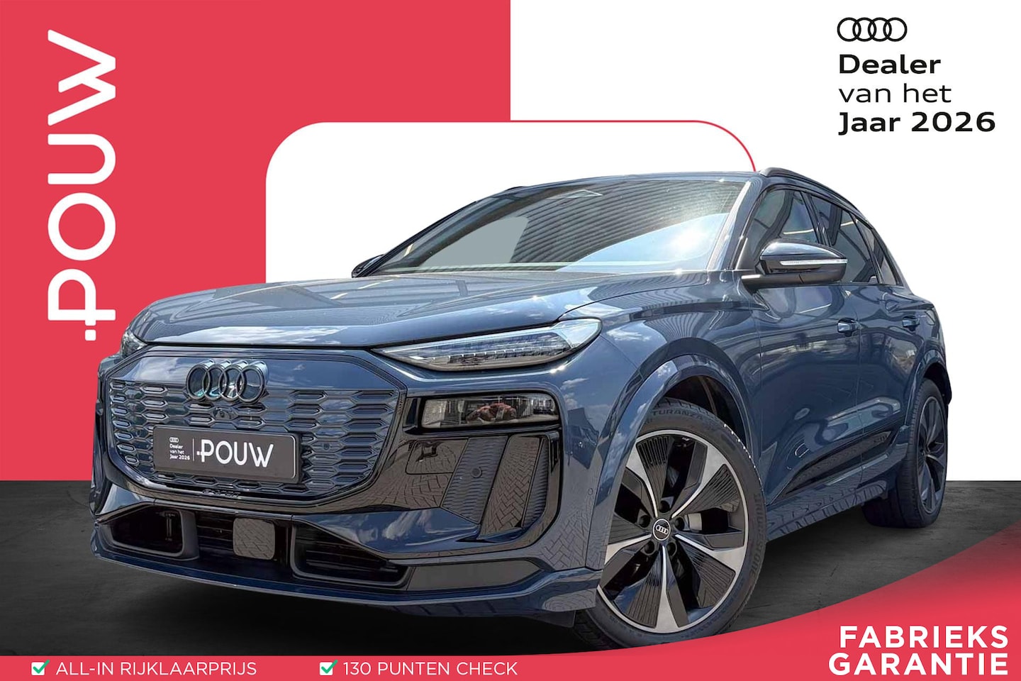 Audi Q6 e-tron - 388pk S edition 100 kWh | Trekhaak Wegklapbaar | Luchtvering | B&O Premium Audio | Panoram - AutoWereld.nl