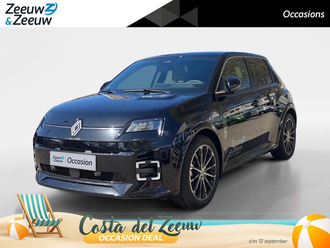 Renault 5 - comfort range iconic cinq 52 kWh AUTOMAAT NAVI AIRCO CAMERA ADAPTIEVE CRUISE CONTROLE STOE - AutoWereld.nl