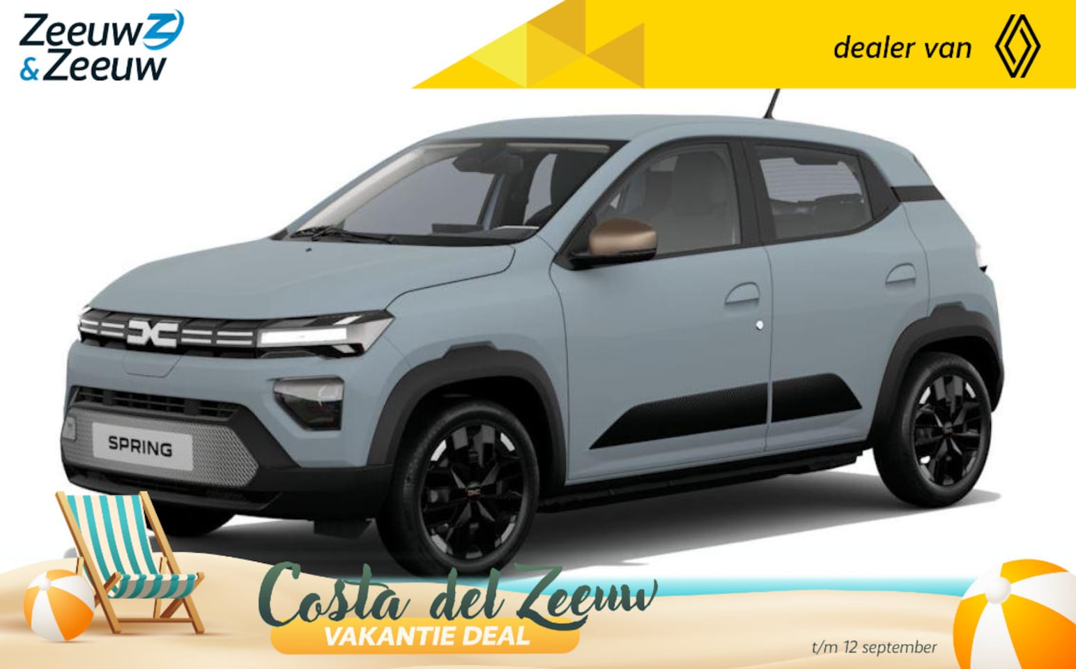 Dacia Spring - Extreme 100 | Wij maken graag een Private Lease offerte op maat voor u! | - AutoWereld.nl