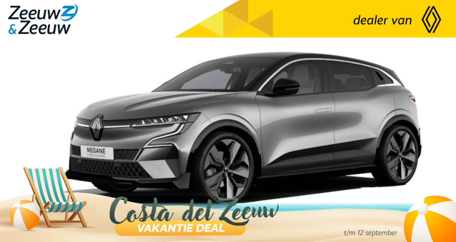 Renault Mégane E-Tech - Comfort Range Techno 60 kWh |2X nu uit voorraad leverbaar met € 3000,- EXTRA voorraad kort - AutoWereld.nl
