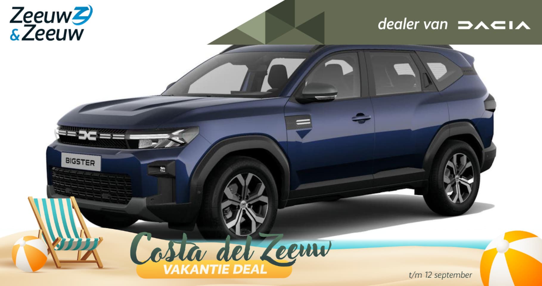 Dacia Bigster - 1.2 Mild Hybrid 140 Expression | LMV | Blind spot warning | 360'c Camera | Parkeersensoren - AutoWereld.nl