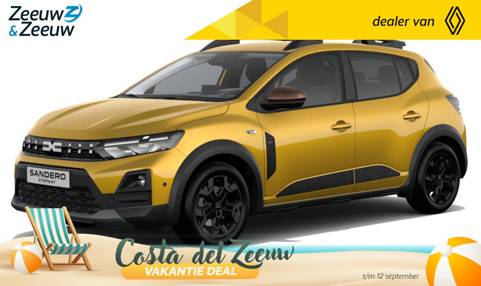 Dacia Sandero Stepway - (ANWB Private Lease Actie v.a. € 424,-) Eco-G 120 automaat extreme | AUTOMAAT | Wij maken - AutoWereld.nl