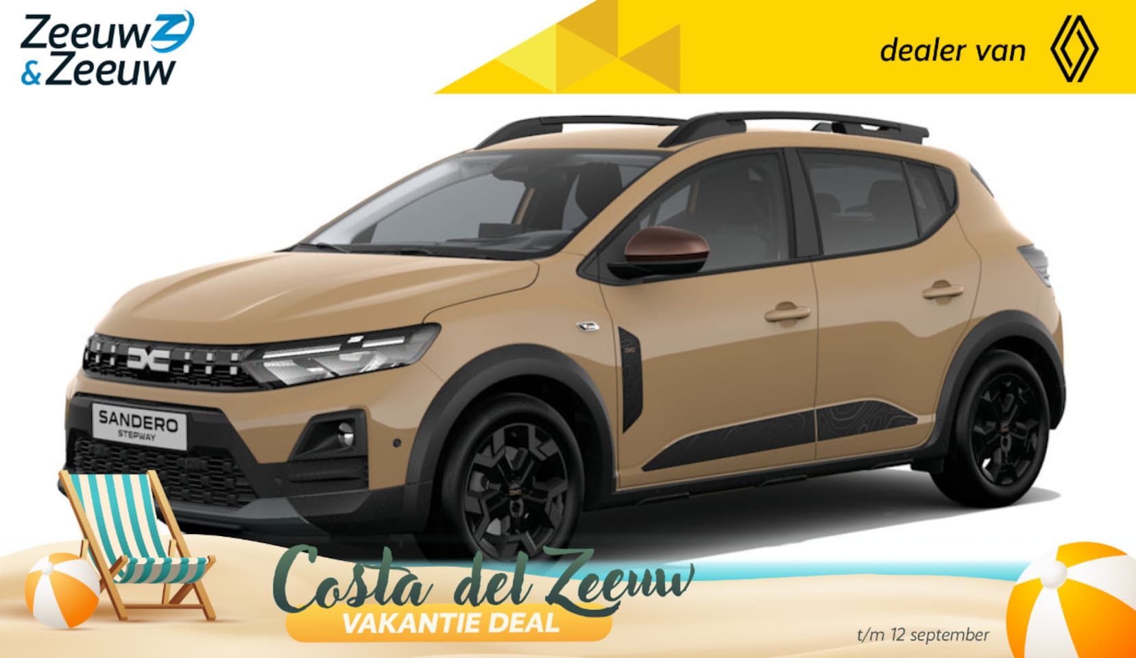 Dacia Sandero Stepway - (ANWB Private Lease Actie v.a. € 404,-) Eco-G 120 extreme | Wij maken graag een Private Le - AutoWereld.nl