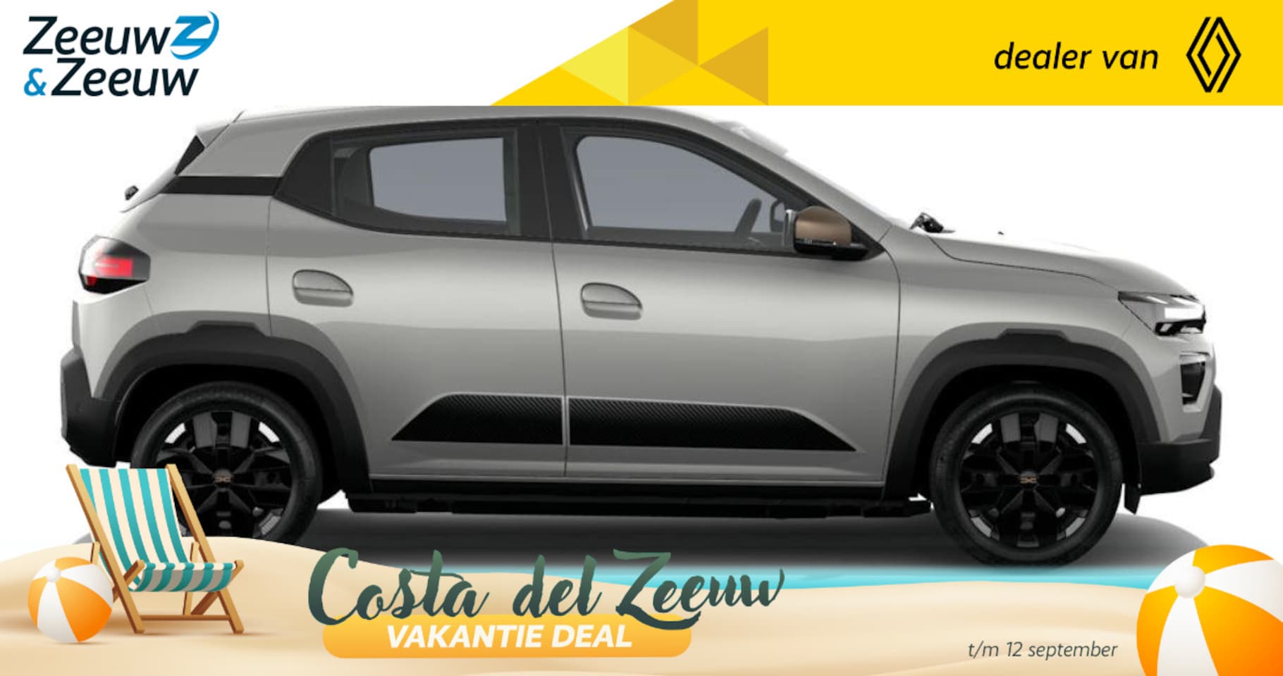 Dacia Spring - Extreme 100 | GOEDKOOPSTE ELEKTRISCHE AUTO IN NL | NU PRIVATE LEASE ACTIE VANAF €289,- per - AutoWereld.nl