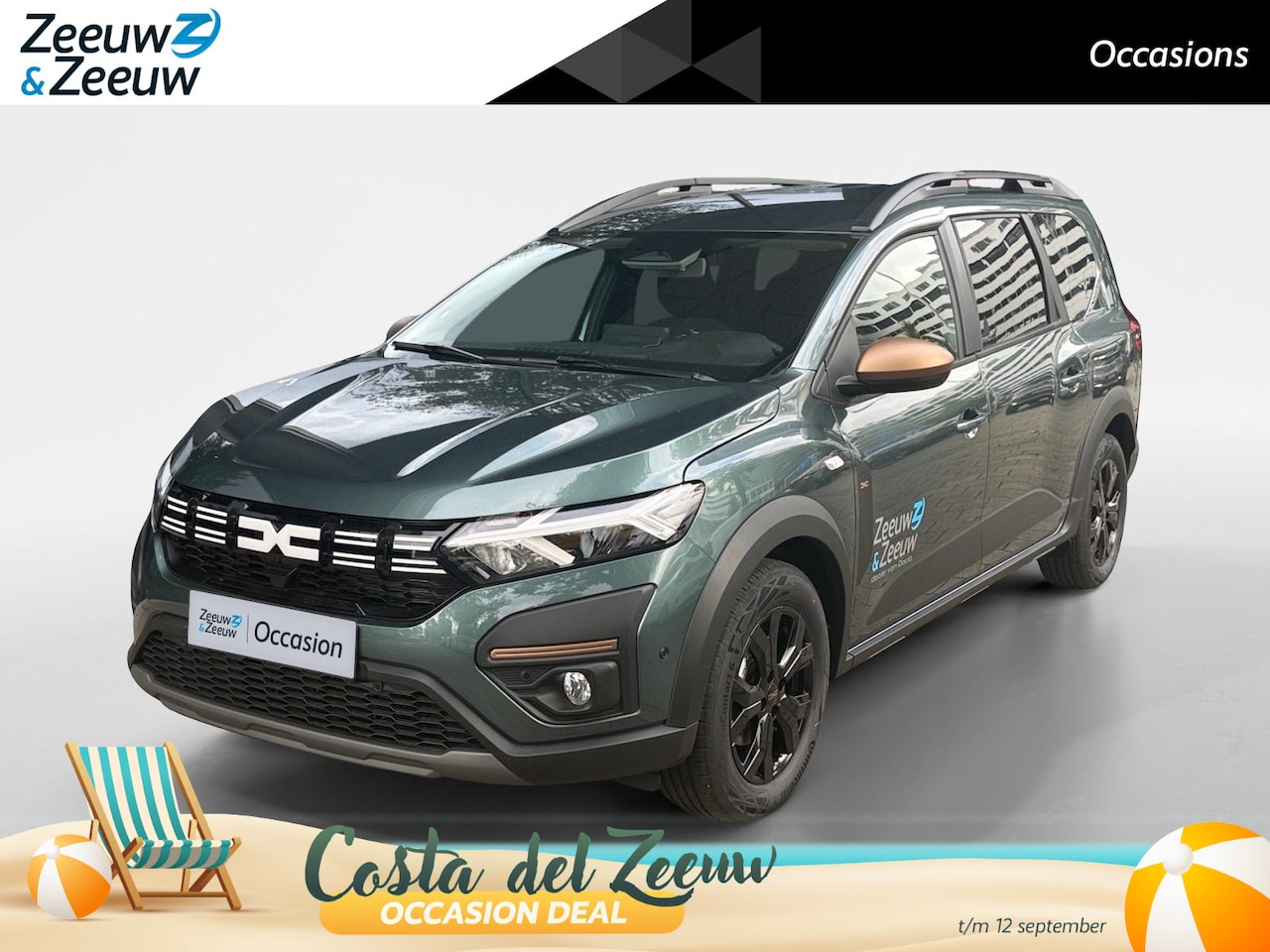 Dacia Jogger - 1.6 Hybrid 140 Extreme 5p. AUTOMAAT AIRCO CAMERA CRUISE CONTROLE APPLE CARPLAY ANDROID AUT - AutoWereld.nl