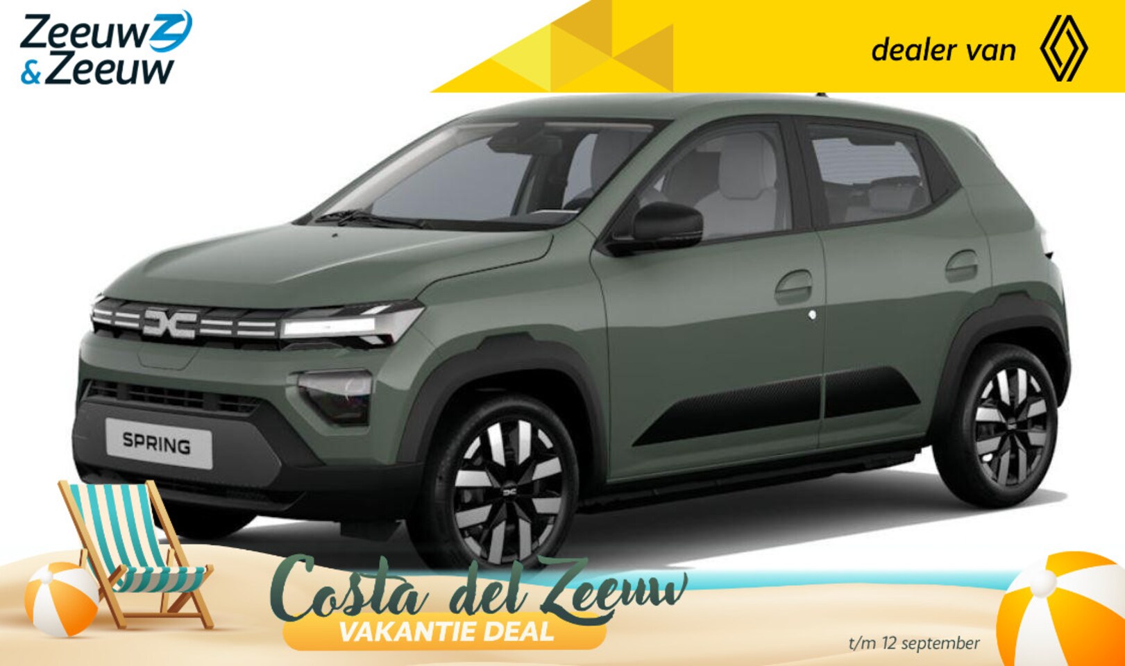 Dacia Spring - Expression 70 | Wij maken graag een Private Lease offerte op maat voor u! | - AutoWereld.nl