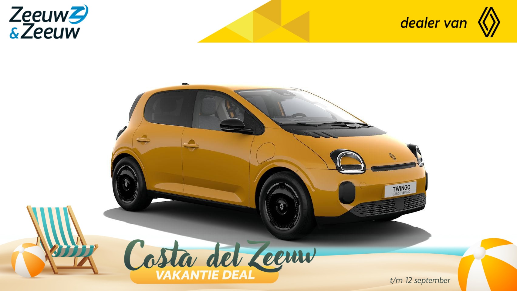 Renault Twingo - urban range techno 27.5 kWh | NU TE BESTELLEN MET €500,- INTRODUCTIEVOORDEEL!!!  NU MET Ze - AutoWereld.nl