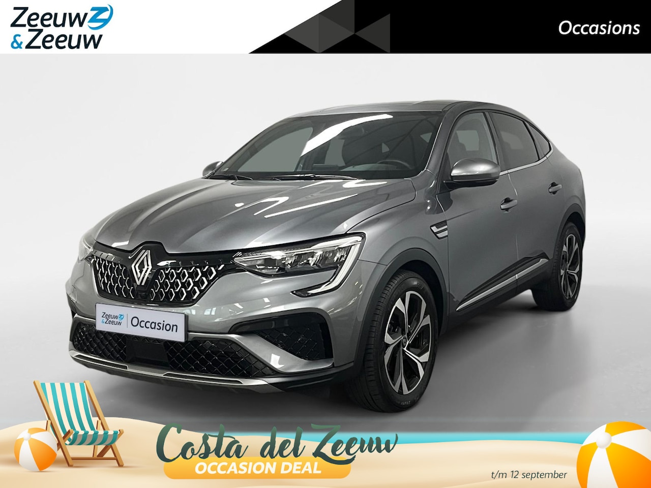 Renault Arkana - 1.6 E-Tech full hybrid 145 techno AUTOMAAT NAVI CRUISE CONTROLE AIRCO APPLE CARPLAY ANDROI - AutoWereld.nl