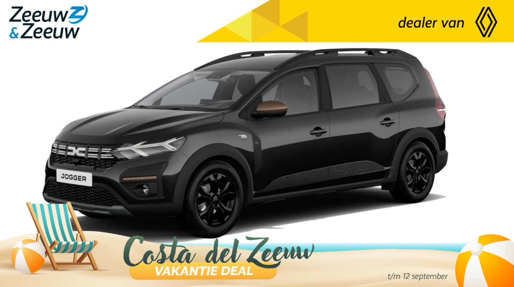 Dacia Jogger - TCe 110 Extreme 7p. | Nu snel leverbaar met €500,- Zeeuw & Zeeuw voorraadkorting | Gratis - AutoWereld.nl