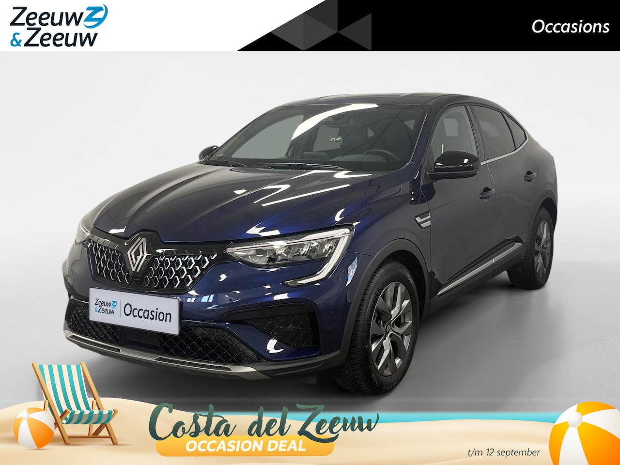 Renault Arkana - 1.6 E-Tech full hybrid 145 techno AUTOMAAT NAVI AIRCO CRUISE CONTROLE APPLE CARPLAY ANDROI - AutoWereld.nl